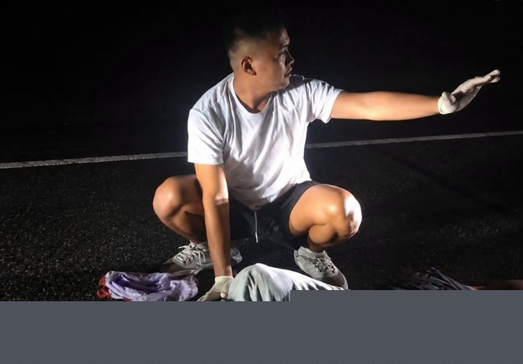 Failed BFP Applicant Still Responds to Road Accident in Bulan, Sorsogon