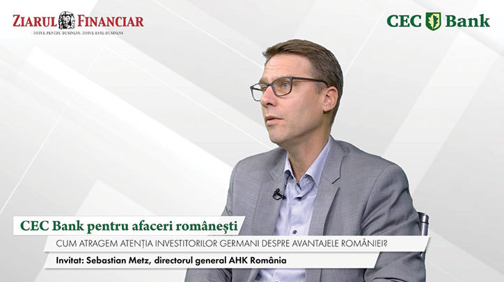 CEC Bank pentru afaceri româneşti, un proiect ZF şi CEC Bank. Sebastian Metz, AHK România: Predictibilitatea fiscală este avantaj competitiv. Companiile compară ţările la sânge; dacă regulile se schimbă la fiecare câteva luni, capitalul merge spre pieţe unde mediul rămâne stabil pe termen lung