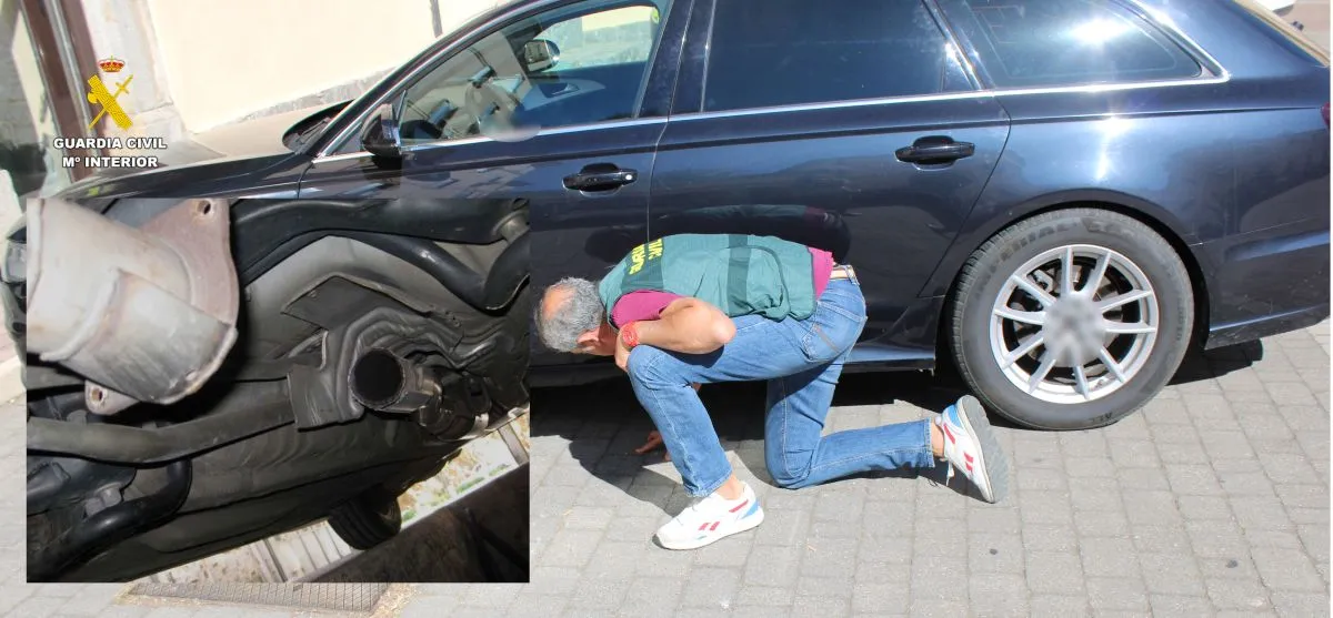 Tres detenidos y un investigado por el robo de catalizadores