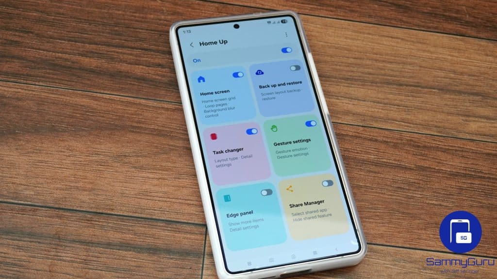 Home Up Updated with Favorites Background and Smart Switch Fixes
