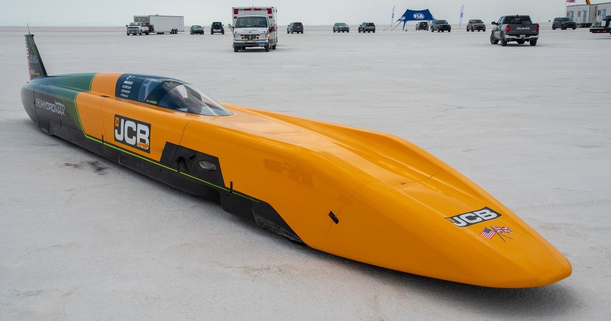 NOVI SVETSKI REKORD Britanac vozio 654 km/h automobilom na vodonik, pogledajte snimak!