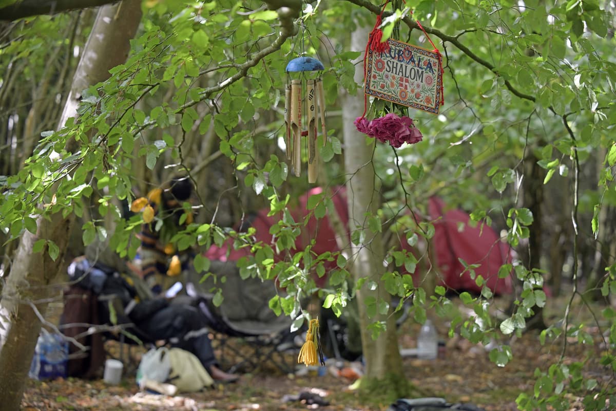 Self-styled ‘African tribe’ evicted from woods