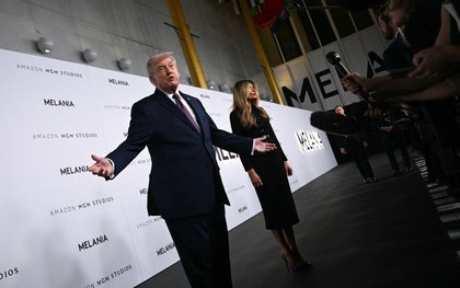 Donald Trump Talks Netflix Vs. Paramount Battle For Warner Bros At ‘Melania’ Premiere