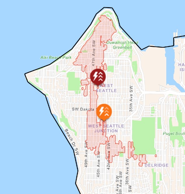 Comment on UPDATE: Tree trouble = power outage for 4,400+ homes/businesses in West Seattle; half restored in an hour, then lose power again; all restored in 5+ hours by Technical Question