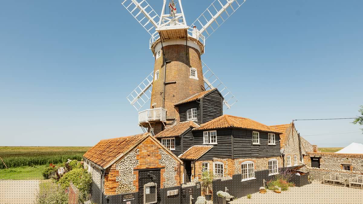 It's beautiful! Stunning 10-bedroom windmill home where James Blunt spent his childhood hits the market for £2.65million