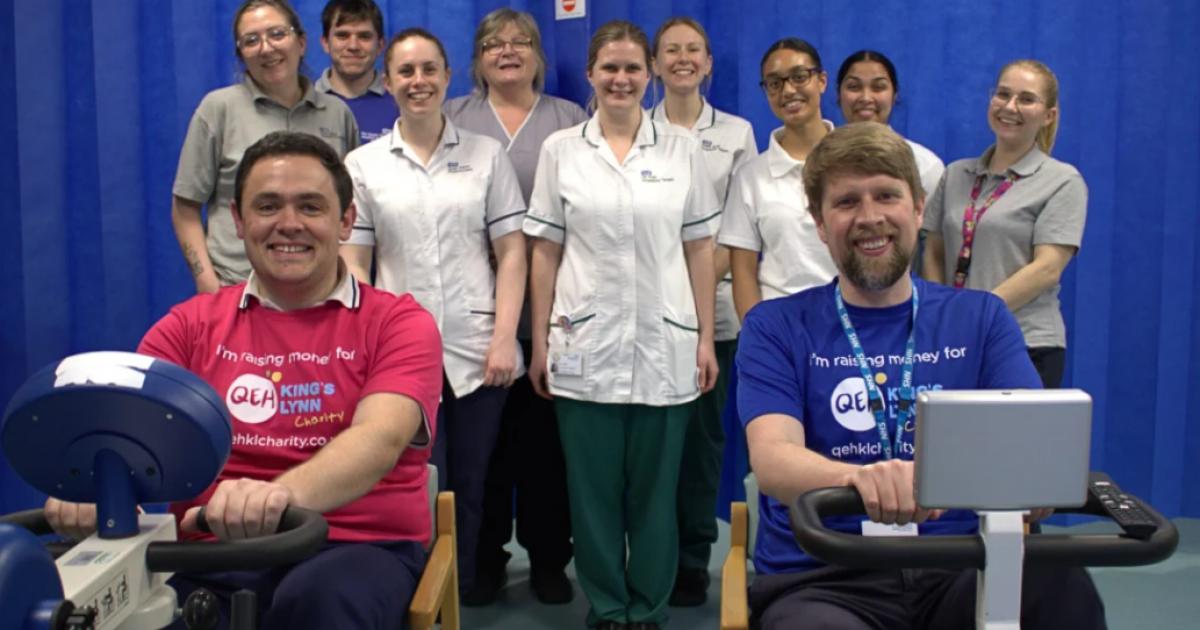 Stroke patients and hospital staff take on Land's End to John O'Groats challenge