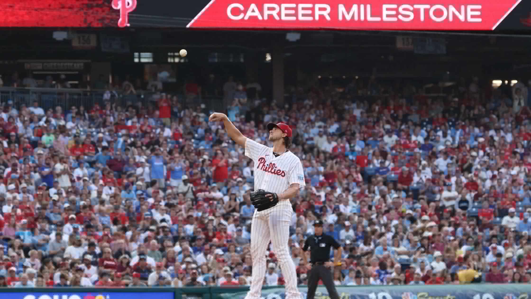 Aaron Nola makes history, Phillies bullpen blows it in second-straight loss to the Blue Jays