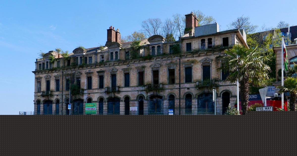 £2.25m Marine Hotel still crumbling on Penarth seafront after 40 years empty