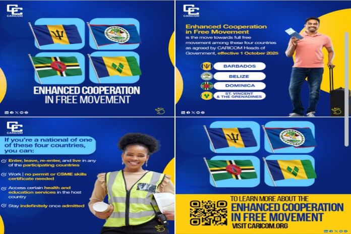 CPSO welcomes commencement of full free movement among four CSME member states