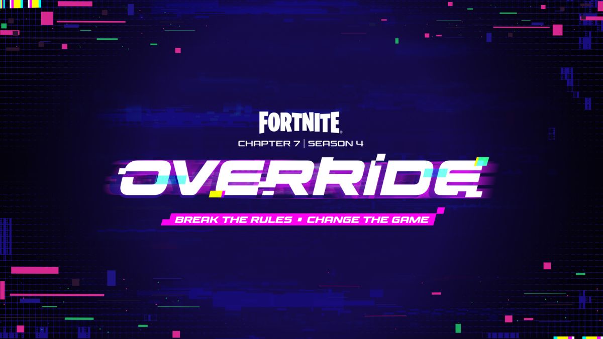 Fortnite Chapter 7 Season 4 ‘Override’ Announced, Gaming Theme Confirmed