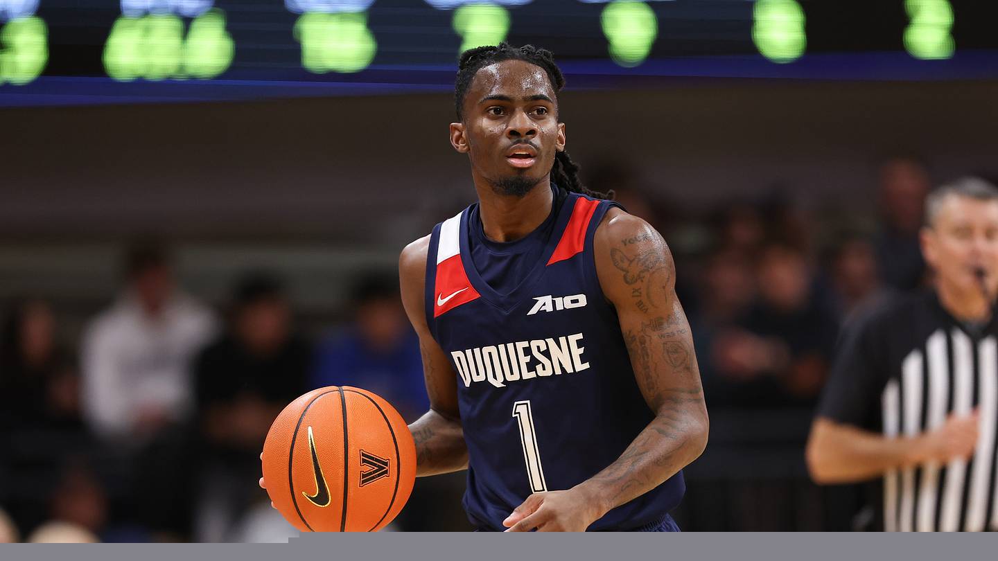 Duquesne guard Tarence Guinyard's decision shakes up the Atlantic 10 for 2026-27