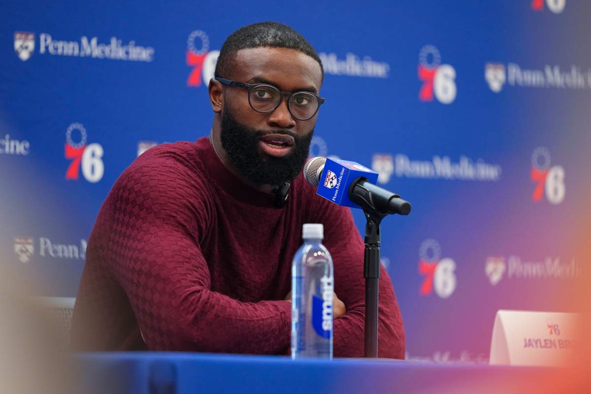Bill Simmons Has Strong Message After Jaylen Brown’s 76ers Introduction