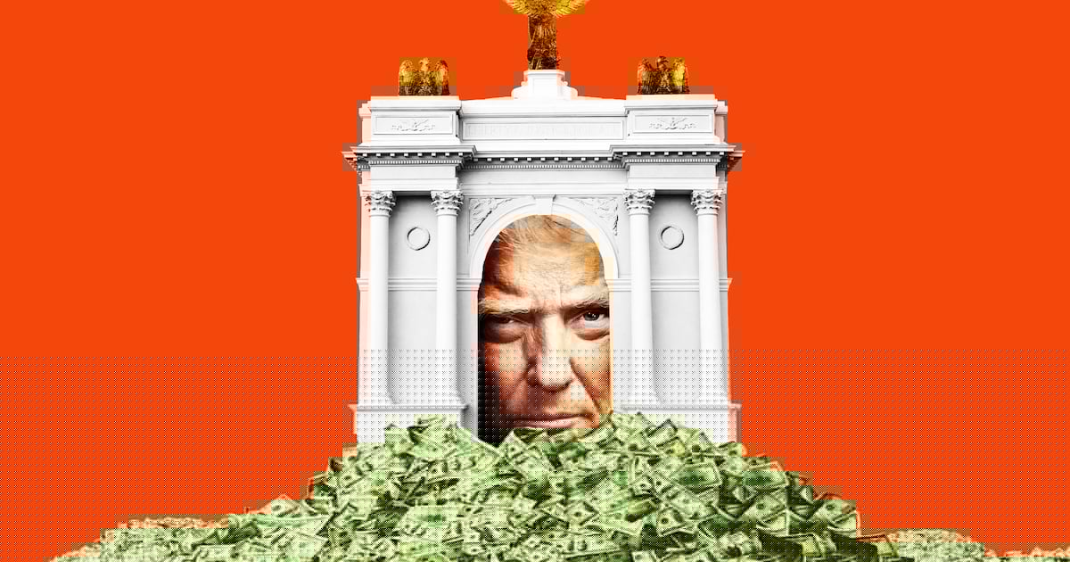 Trump’s Staggering Vanity Project Cash Grab Exposed