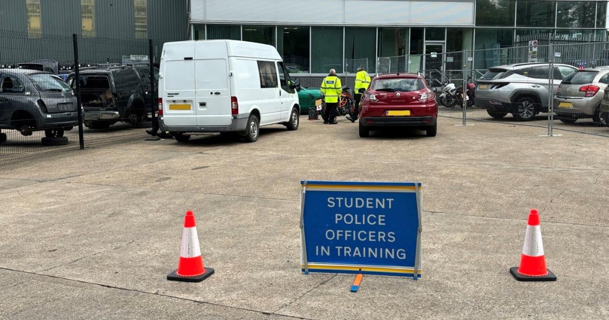 Vehicle recycling company helping Hampshire police keep our roads safe
