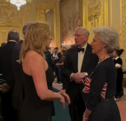 One royal duchess flies the flag with a very patriotic handbag choice