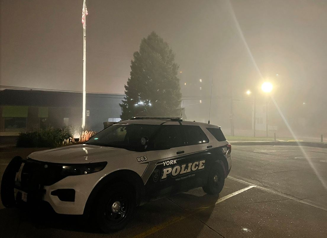 Three-vehicle accident results in hit-and-run after vehicle was stolen in York