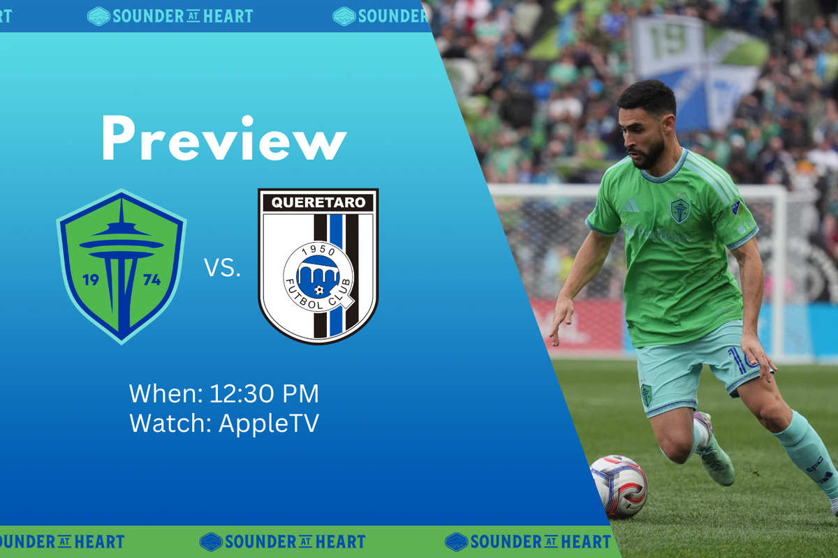 Sounders vs. Querétaro: Gamethread