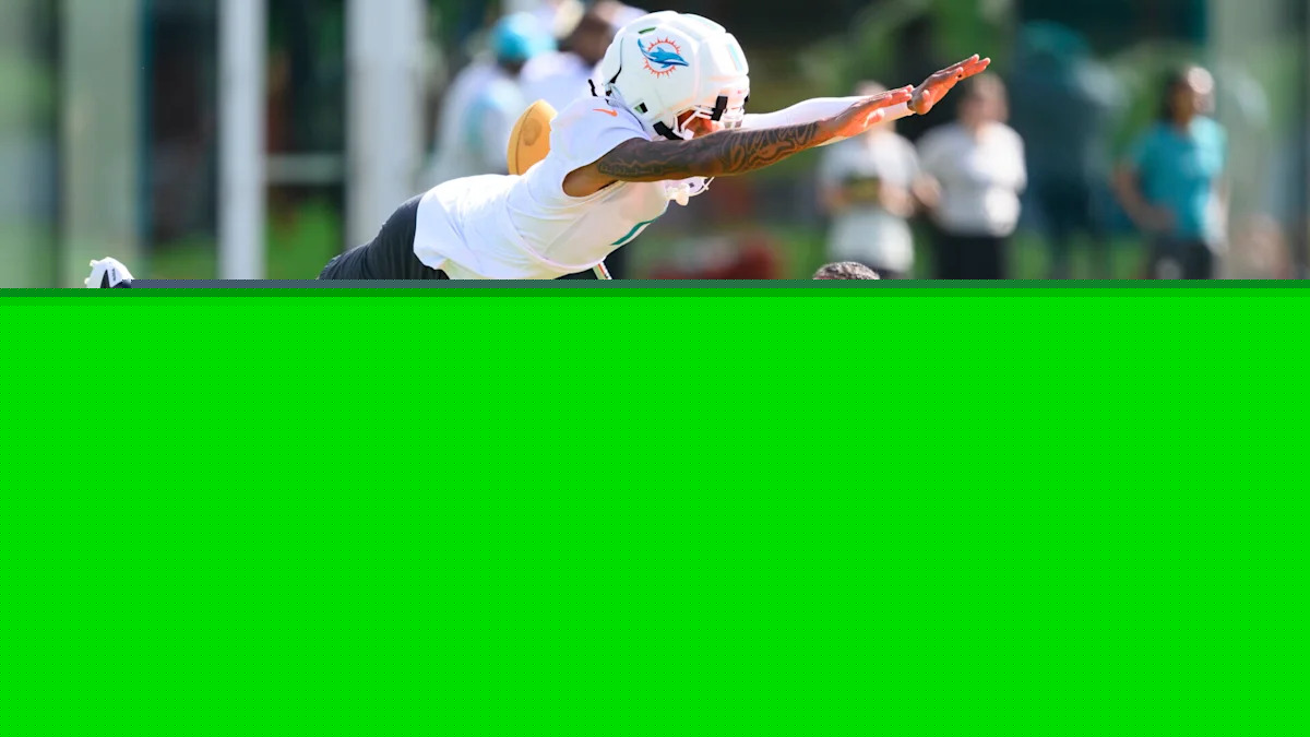 Dolphins' depth chart has third-round pick Caleb Douglas as a starting wide receiver