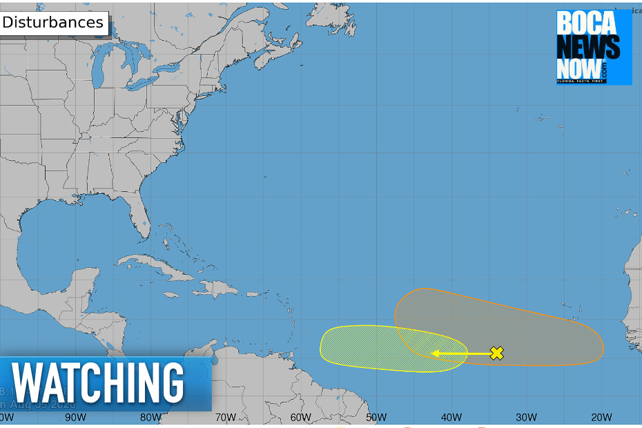 HURRICANE CENTER: Forecasters Watching Two Systems In Atlantic Sunday