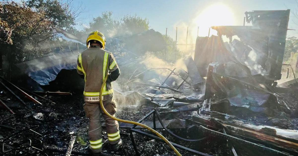 Fundraiser launched for firefighters after devastating wildfire