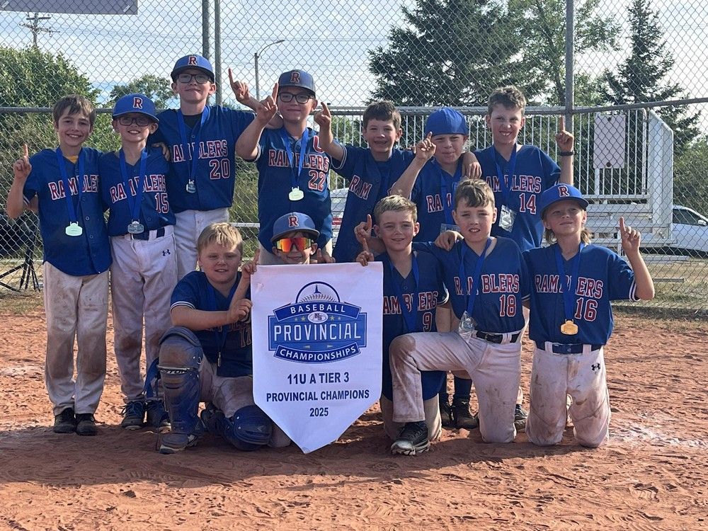 PHOTO: Sydney Mines Ramblers claim under-11 A baseball provincial championship