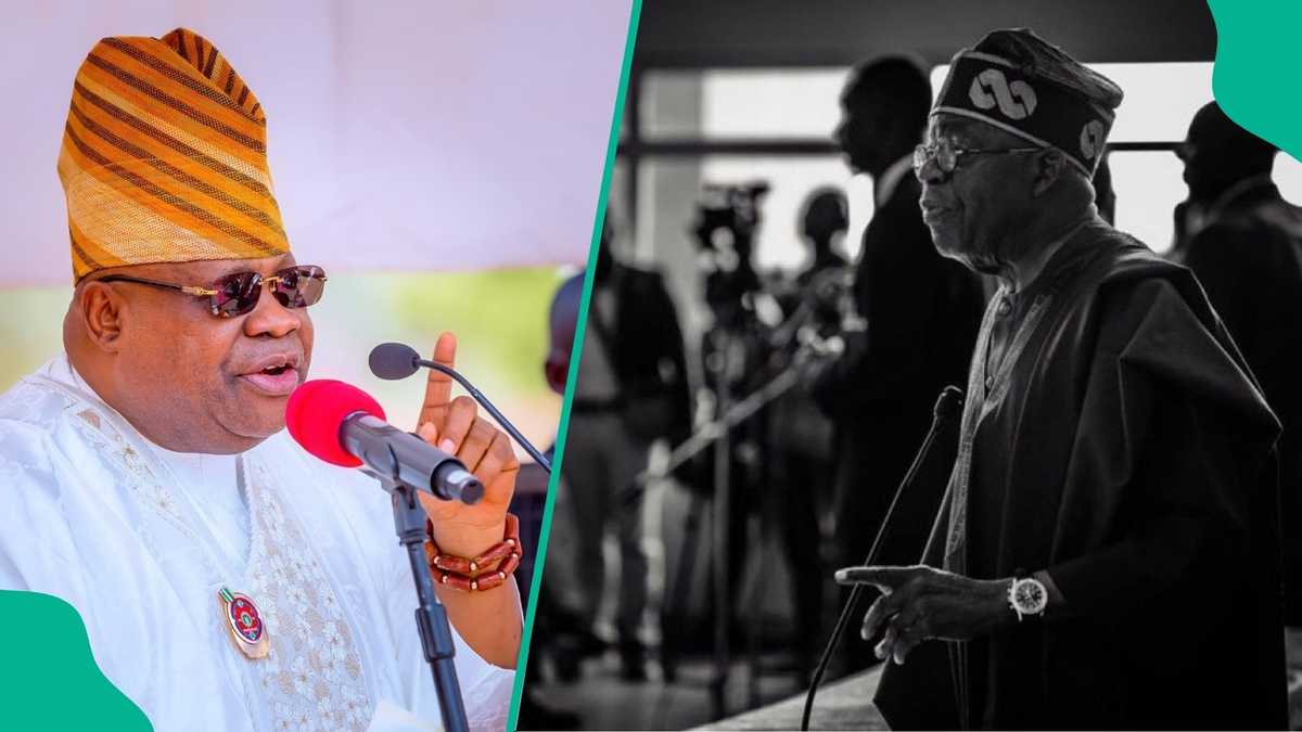 Breaking: Tinubu reaches out to Adeleke days to election