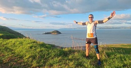 Strand, Wald, Berge... - Der 50. Marathon weltweit führte nach Neuseeland