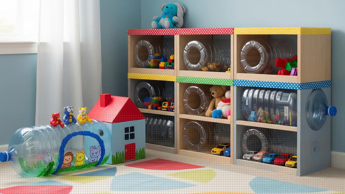 7 Cara Membuat Tempat Mainan Anak dari Galon Bekas agar Kamar Lebih Rapi