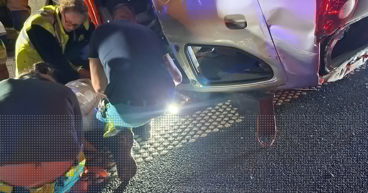 Un conducteur, blessé, emmené en milieu hospitalier après une embardée sur le R3 à Châtelineau
