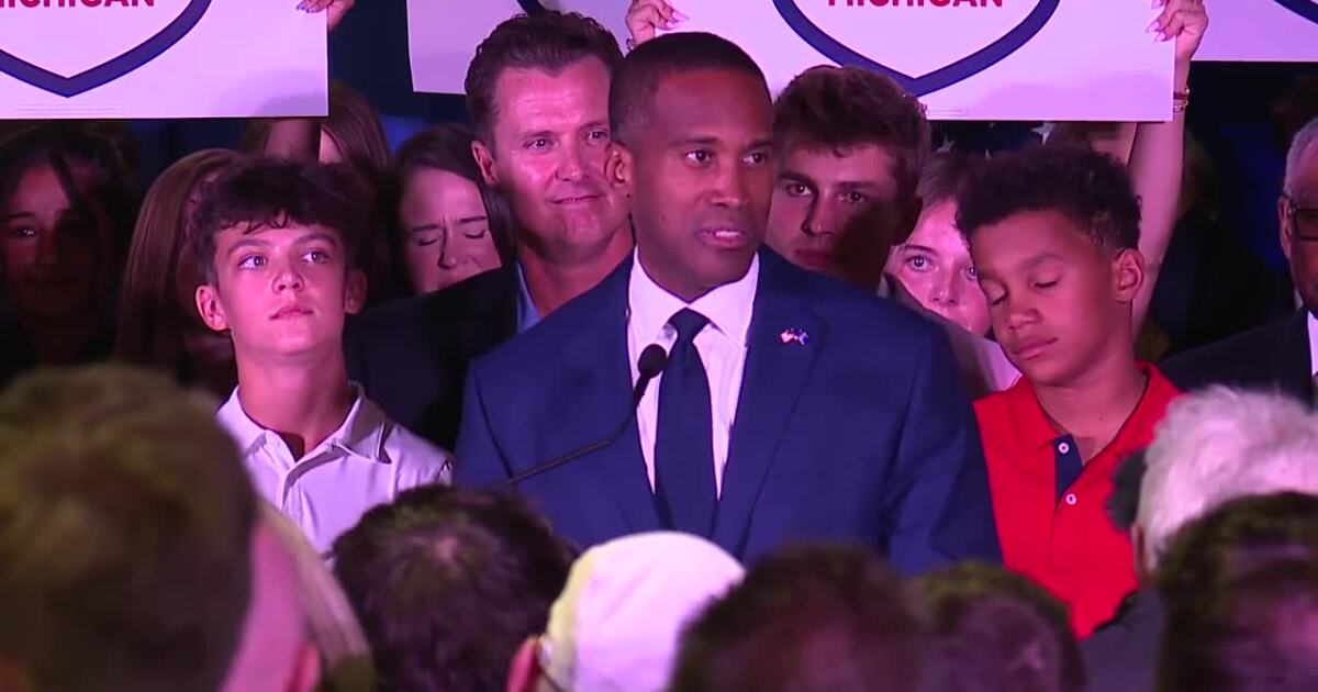 John James wins Republican nomination for Michigan governor, AP projects