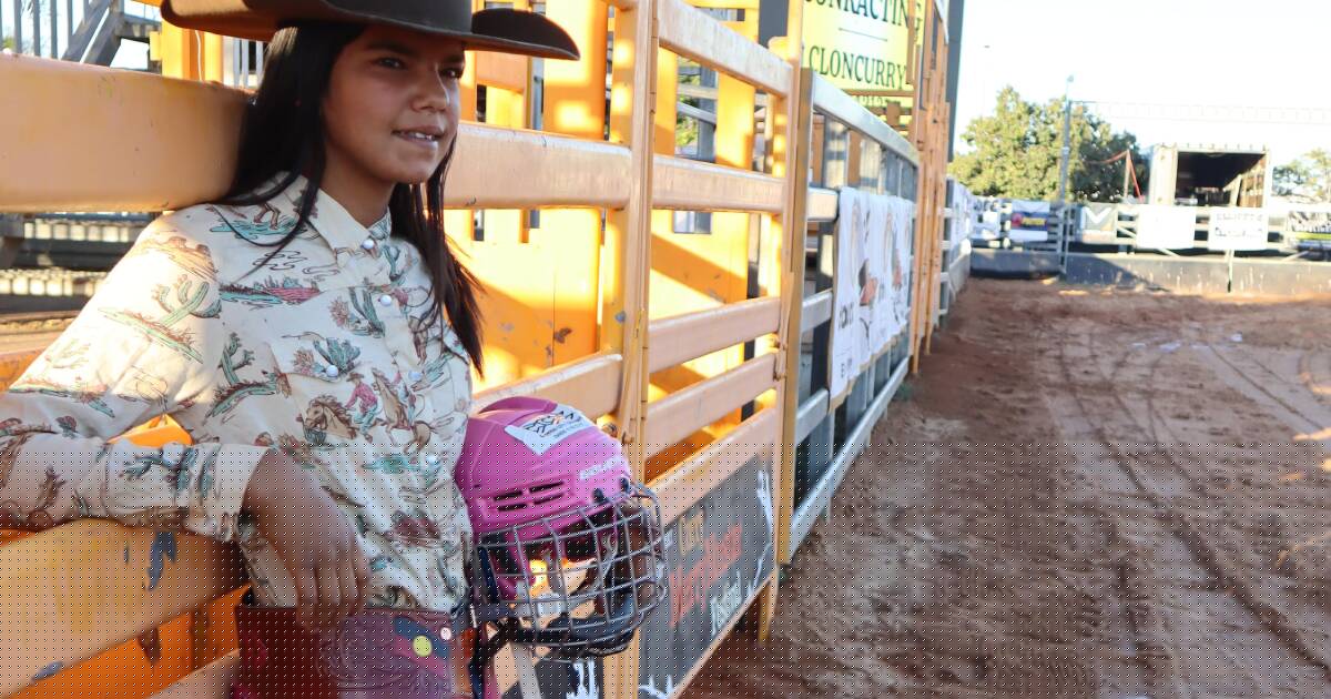 Boulia to the US: Lareece earned her spot on the national youth rodeo team