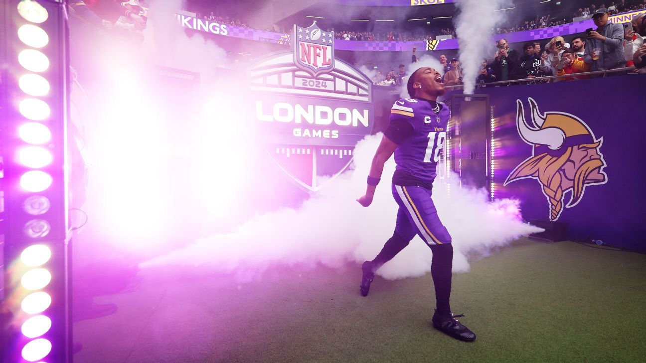 Tottenham takeover: Top scenes from Vikings-Browns in London
