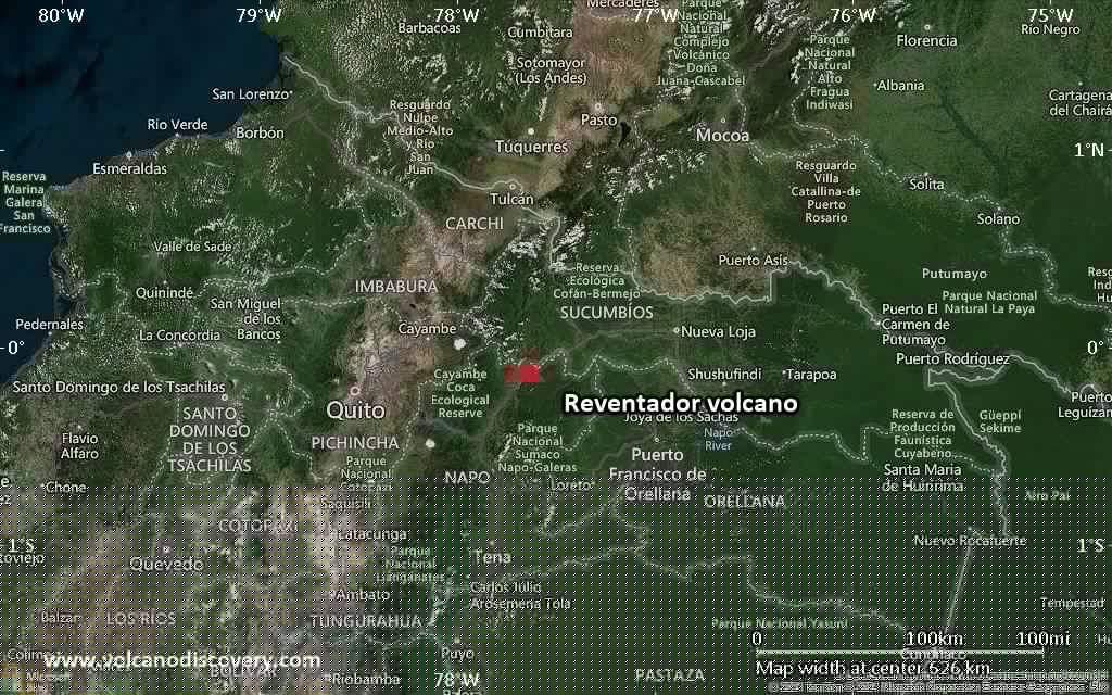Reventador Volcano Volcanic Ash Advisory: VA EMS PSBL