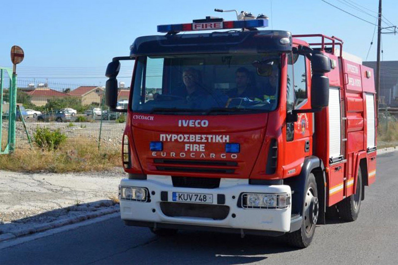 Στις φλόγες μοτοσικλέτα στη Λεμεσό