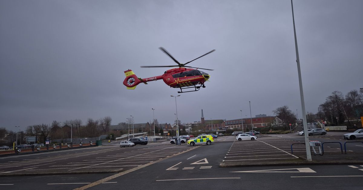 Man in 'critical condition' as air ambulance and police sent to emergency