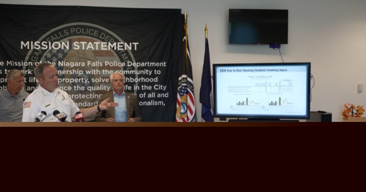 Niagara Falls Police & Mayor speak against council vote not yet to accept GIVE grant money