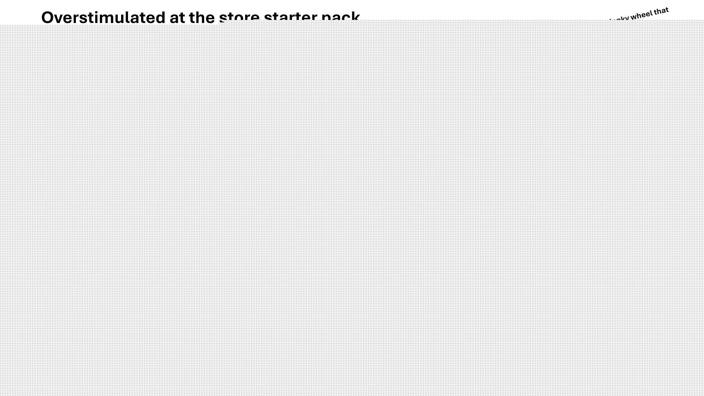 Starter Packs - Overstimulated at the Store Starter Pack | /r/starterpacks