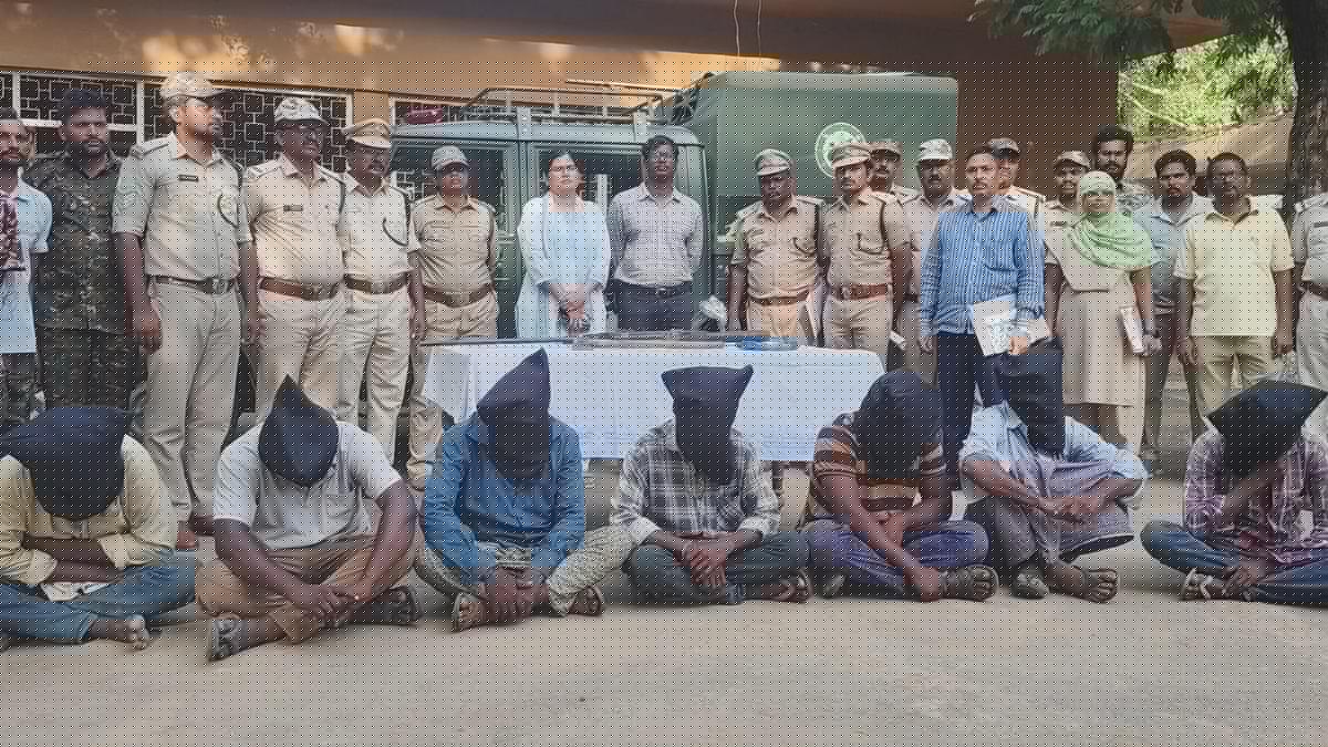 Seven arrested in Giddalur after tiger poaching incident at NSTR