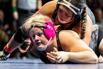 High school girls wrestling: Mountain Ridge, Cedar Valley prevail in competitive 6A Division meets
