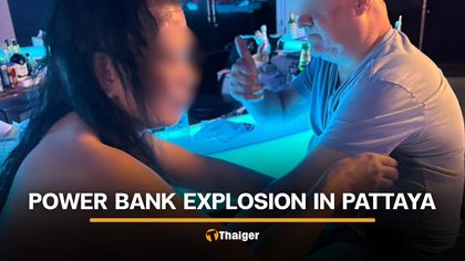 Belgian man injured after power bank explodes at Pattaya bar
