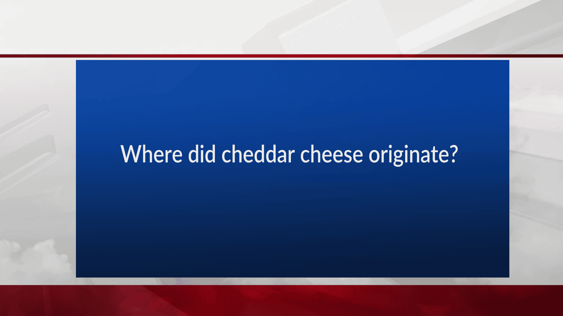 Thursday morning trivia – 8/6/26