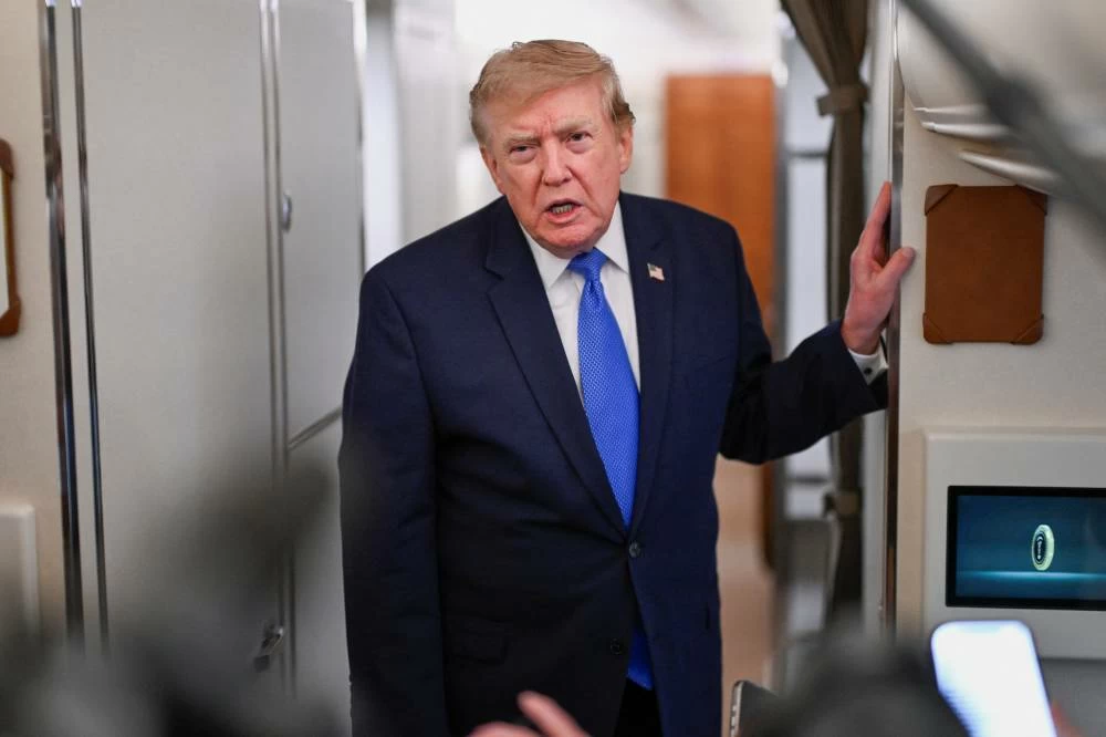 Trump says Iran talks to begin today (Monday), declines to set deadline for agreement