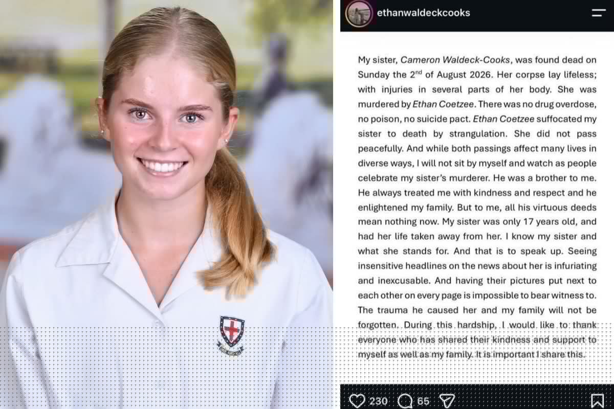 St Stithians murder: Brother makes explosive allegation
