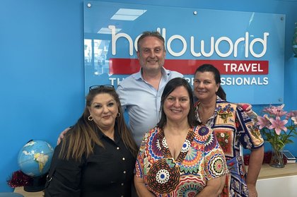 Helloworld Travel Mentone celebrates 25 years in business with office move